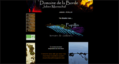 Desktop Screenshot of domaine-de-la-borde.fr